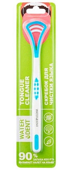 Waterdent, скребок для чистки языка