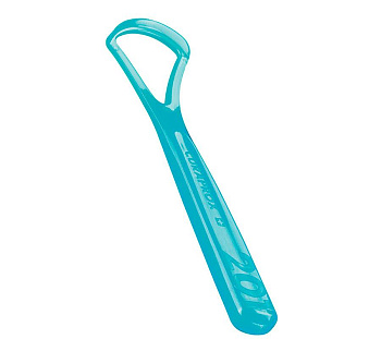 Curaprox, скребок для языка одинарный