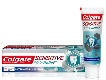 Colgate Sensitive Pro-Relief Восстановление и контроль, зубная паста 75 мл
