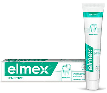 Элмекс зубная паста Сенситив Плюс для чувствительных зубов, 75 мл