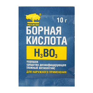 Фото Борная кислота