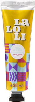 Laloli, крем для рук (миндаль), 30 мл