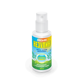 Незулин, лосьон после укусов насекомых, 100 мл