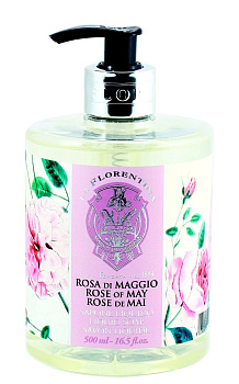 La Florentina Мыло жидкое, майская роза 500 мл