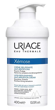 Uriage ксемоз, крем липидовосстанавливающий против раздраждений 400 мл