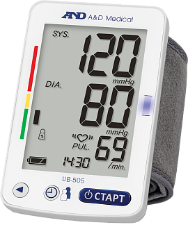 Тонометр AND UB-505 автоматический на запястье