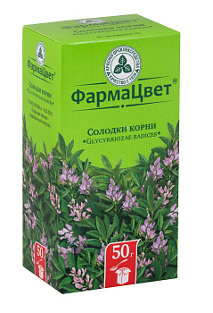 Солодки корни, пачка, 50 г 
