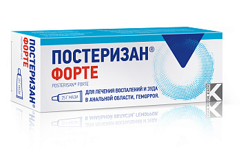 Постеризан форте, мазь, 25 г (с аппликатором) 