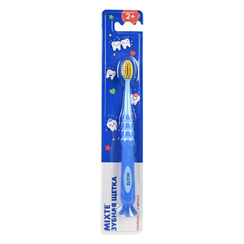 Mixte детская зубная щетка 2+ Синяя мягкая