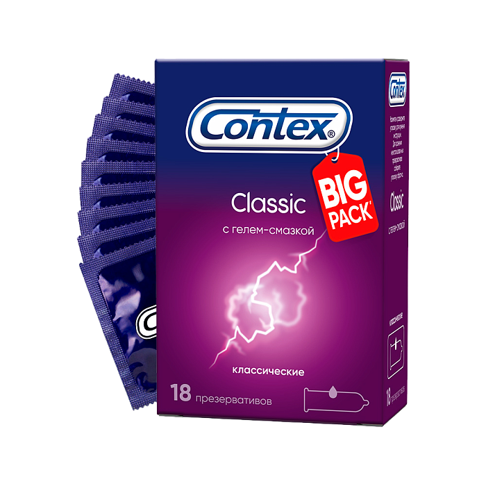 Презервативы Contex Classic, 18 шт.