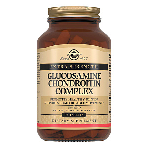 Фото Солгар Глюкозамин-Хондроитин