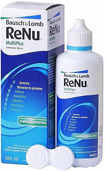 Раствор для линз ReNu MultiPlus 360 мл, 1 шт. (арт. 170265)