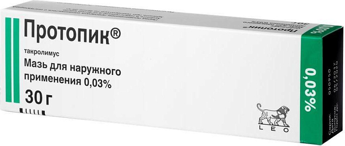 Протопик, мазь 0.03%, 30 г 