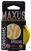Фото Maxus Special презервативы точечно-ребристые 3 шт. Фото Maxus Special презервативы точечно-ребристые 3 шт.