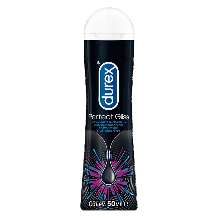 Durex Perfect Gliss, гель-смазка, 50 мл