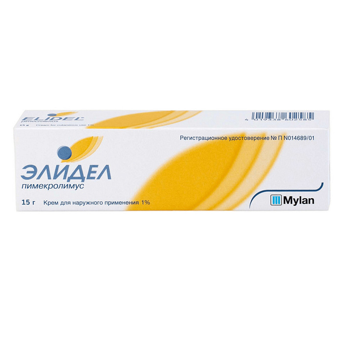 Элидел, крем 1%, 15 г 