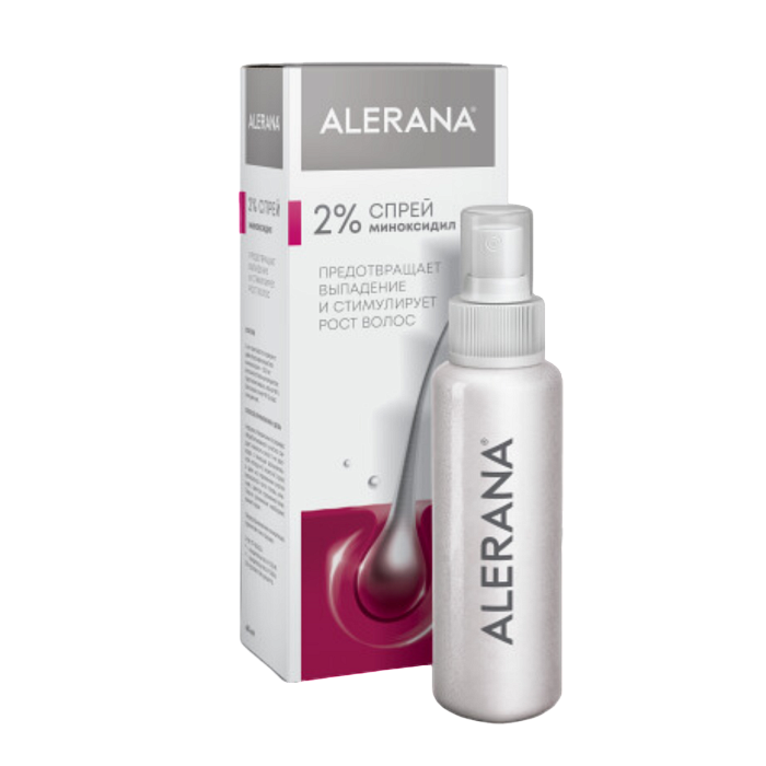 Алерана, спрей 2%, 60 мл 