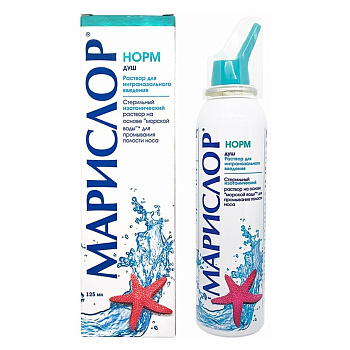 МАРИСЛОР раствор для интраназального введения Норм душ 125 мл 