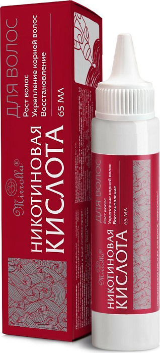 Мирролла никотиновая кислота для волос 65 мл, 1 шт. (арт. 221461)