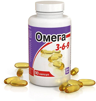 Омега 3-6-9, капсулы 1600 мг, 90 шт.