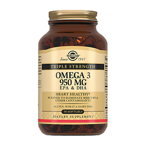 Фото Солгар Тройная Омега-3