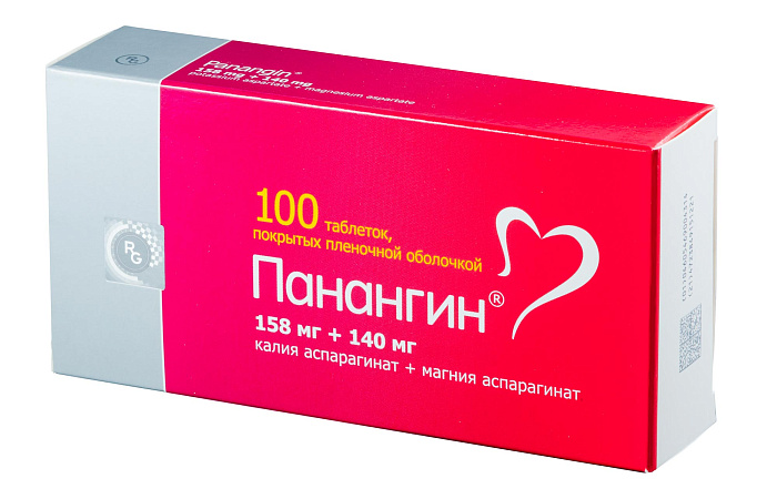 таблетки панангин