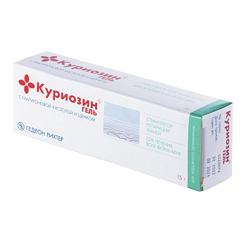 Куриозин, гель 0.103%, 15 г 