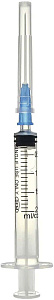 Фото Шприц одноразовый стерильный трехкомпонентный