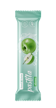 Пастила фруктовая FoodForte, Яблоко, 27 г