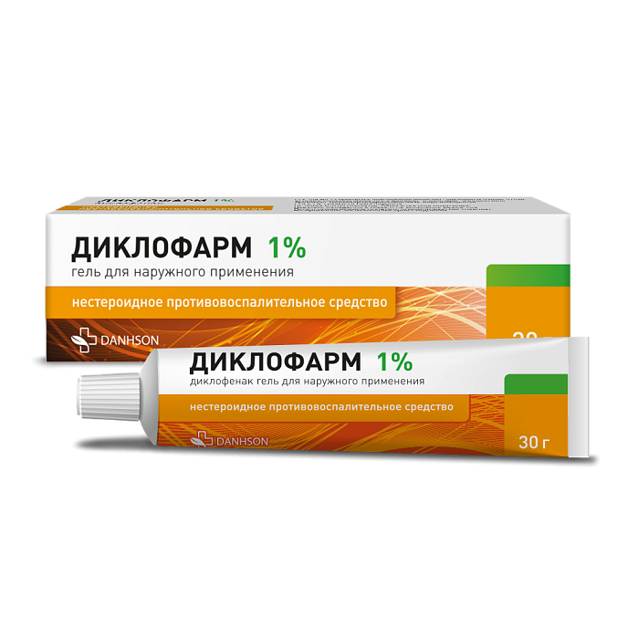 Диклофарм, гель для наружного применения 1 %, 30 г 