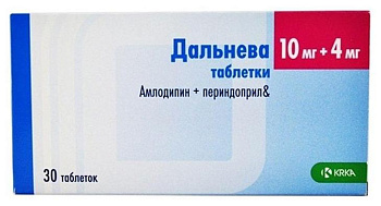 Дальнева, таблетки 10 мг+4 мг, 30 шт. 