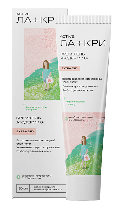 Ла-Кри Атодерм, крем-гель 50 мл, 1 шт.