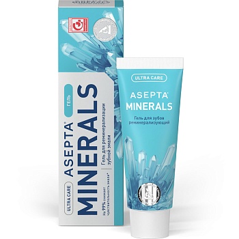 Асепта, гель реминерализующий 40 г, 1 шт.