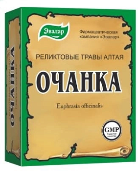 Очанка Реликтовые травы Алтая, пачка 50 г