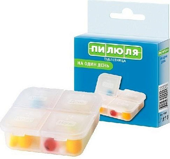 Таблетница Пилюля на один день