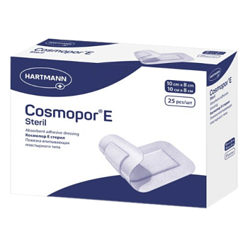 Хартманн Cosmopor E steril повязка стерильная сорбционная 10 х8 см, 25 шт.