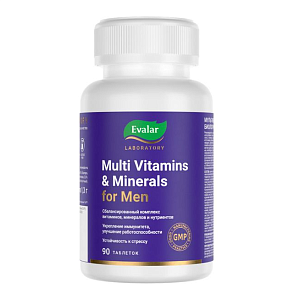 Фото Эвалар Мультивитамины и минералы мужские