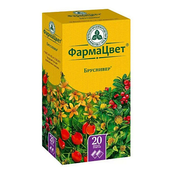 Сбор Бруснивер, пакетики 2 г, 20 шт. 