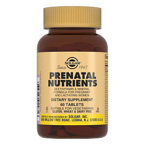 Фото Солгар Пренатабс