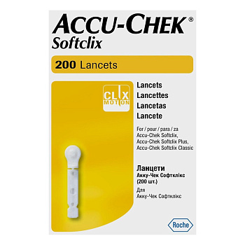 Ланцеты  Accu-Chek Софтликс, 200 шт.