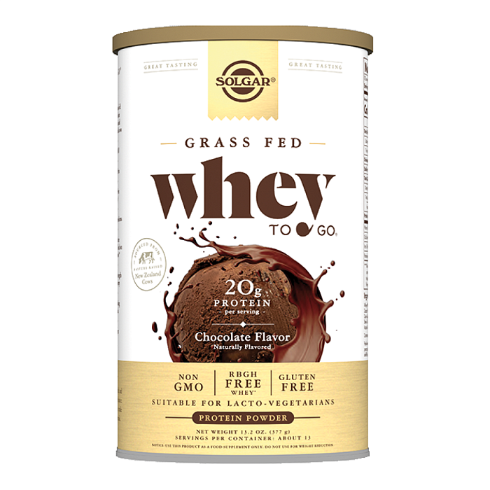 Солгар Вэй Ту Гоу, сыворотка белковая (шоколад) 377 г, 1 шт.