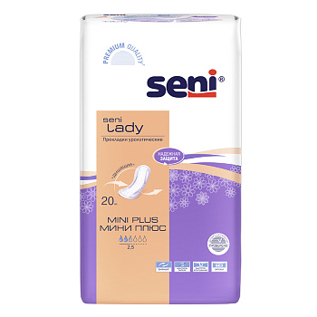 Seni Lady прокладки урологические Mini Plus, 20 шт.