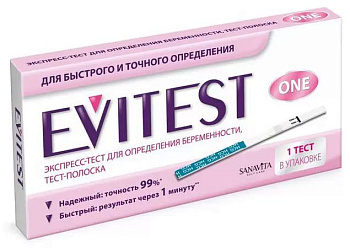 Тест на беременность EviTest, 1 шт.