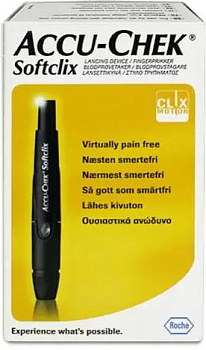  Accu-Chek Софтликс, ручка для прокалывания пальца (с 25 ланцетами)