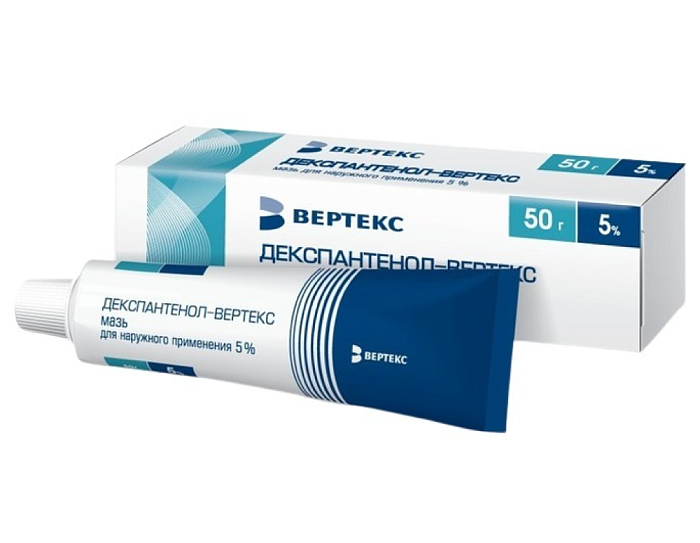 Декспантенол-Вертекс, мазь 5%, 50 г 