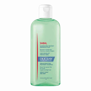 DUCRAY SABAL (Дюкрэ Сабаль) Шампунь себорегулирующий для жирных волос 200 мл