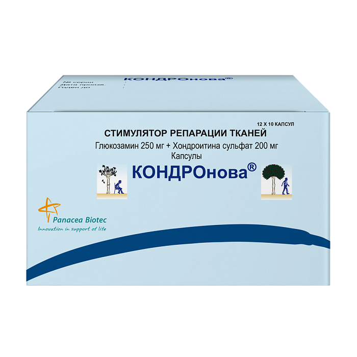 Кондронова, капсулы 250 мг+200 мг, 120 шт. 