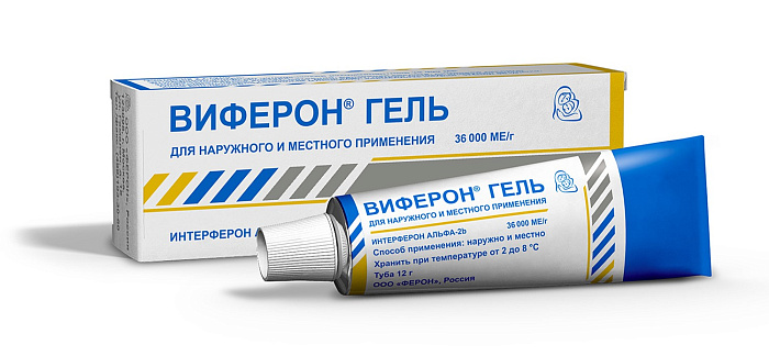Виферон, гель 36000 МЕ/мл, 12 г 