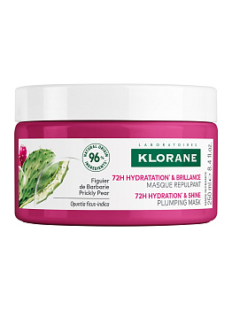 Klorane, увлажняющая маска с опунцией, 250 мл