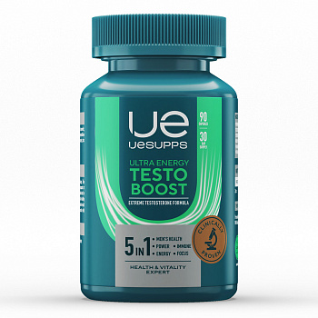 UESUPPS Ультра Энерджи Тестобуст, капсулы, 90 шт.